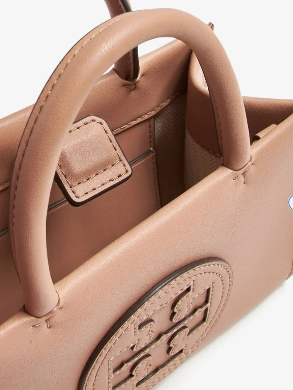 Tory Burch Mini Ella Eco Tote Wickerwork